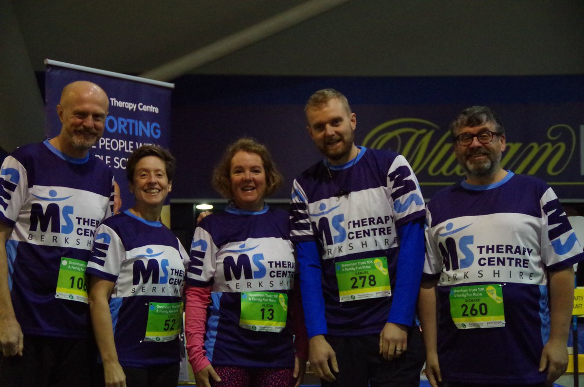 BerksMSTherapy's tweet photo. Congratulations to everyone who ran at Step Up 4 Good yesterday especially those supporting the #Berkshire #MS Therapy Centre. The rain was not going to stop them having a good time! Thank you @Greenham_Trust for a great day and see you next year! https://t.co/cTPRIlldme