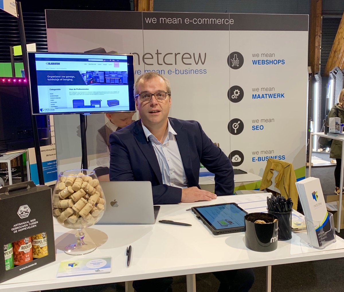 Netcrew_Ieper's tweet image. We zijn er klaar voor.
Ecommerce xpo stand 2115 🍺#ECOMXPO #ecommerce