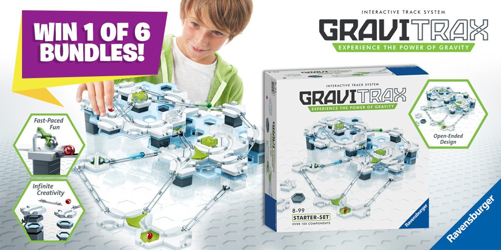 COMPETITION TIME! 😍
Today we are giving you the chance to WIN 1 of 6 GraviTrax bundles.😁
This STEM system is an ideal way to teach kids about gravity, magnetism, kinetic energy and fun. 😎
To enter, simply RT ! 💥
Competition ends TOMORROW, 15th October at 11:59pm. 🕛