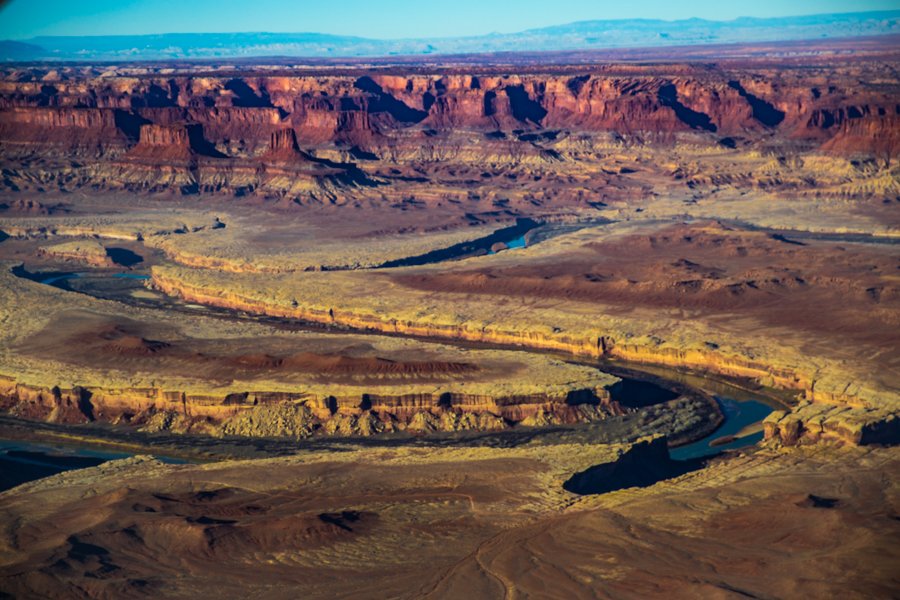 blueskytravler's tweet photo. Hold on tight, life is full of twists and turns.
Flying high above 527 sq mile Canyonlands National Park with @moabadventure. We did a big loop in a sic-seater plane and we were able to see the three districts and some very remote arches. #experienceutah #travel https://t.co/GJ50Nbd8PH