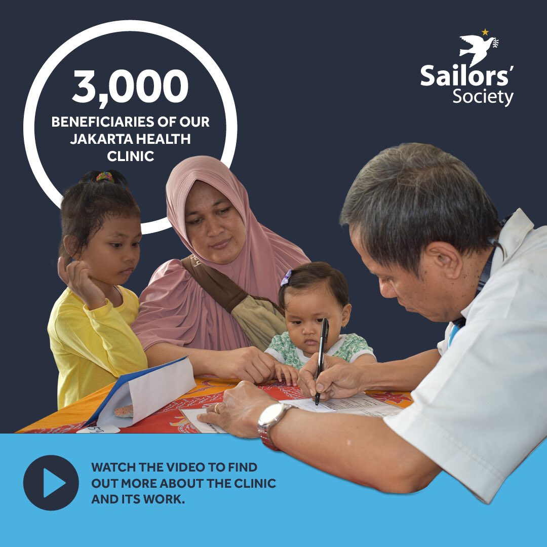 SailorsSociety's tweet image. Sadly, not everyone has access to medical care.
 
So we're really happy to be making affordable #healthcare a reality for a #seafaring #community in #Jakarta.
 
Watch the 🎞 and discover how you can help this vital service at: sailors-society.org/fund-a-project 

#MondayMotivation