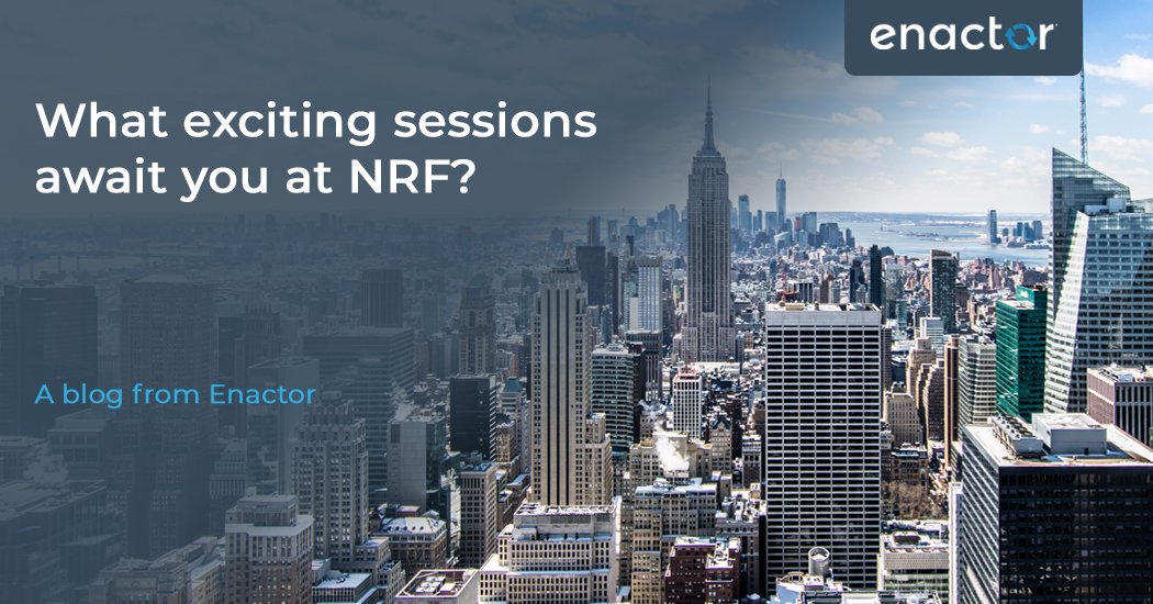 EnactorUK's tweet photo. What Exciting Sessions Await you at NRF? -  https://t.co/z6k0DSU29Z
#enactor #NRF #retail https://t.co/01I197KwSU