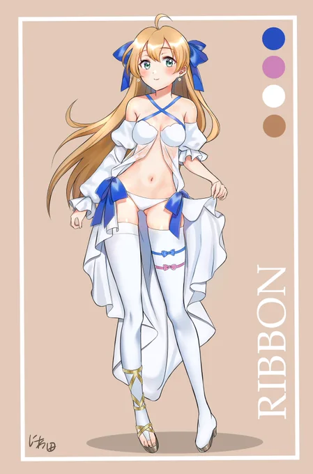 リボンっ娘?✨?

#創作 