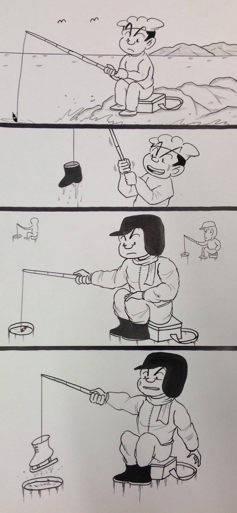 村田英雄と高山源 マンガ 釣り イラスト 4コマ漫画 ブラックバス T Co Vtunlzk4sz Twitter 村田英雄と高山源 マンガ 釣り イラスト 4コマ漫画 ブラックバス T Co Vtunlzk4sz Twitter