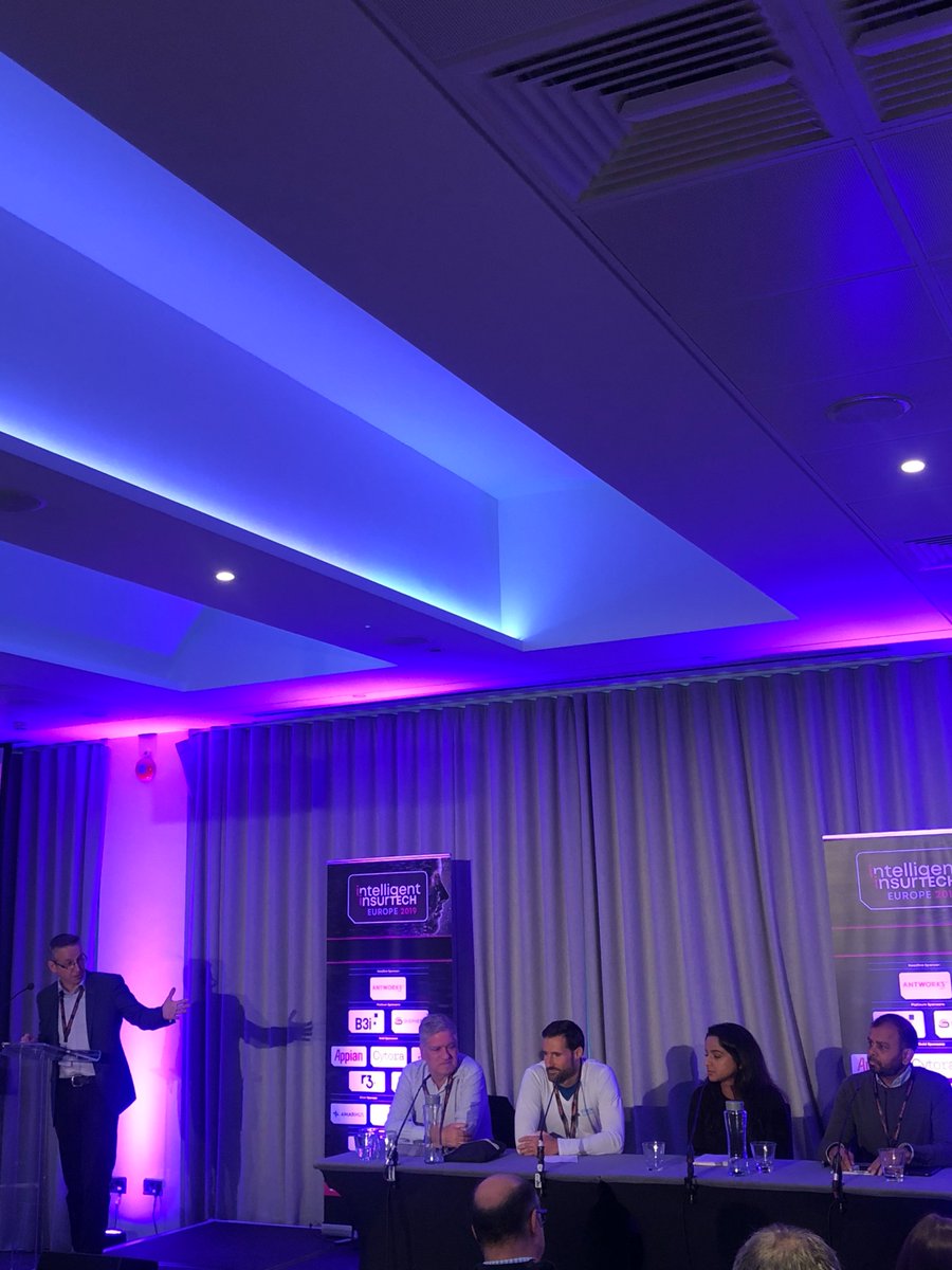 intelligentins's tweet photo. Where have all the disruptors gone, and does it matter? - Are you ‘For’ or ‘Against’ the motion? Our panellists put forward some interesting arguments from @MunichRe,@Clicksurance1, @FinTechForum_DE, @camelot_rt

Our poll showed that the majority, were FOR the motion! #IITECH19 https://t.co/QkpweR8KBG