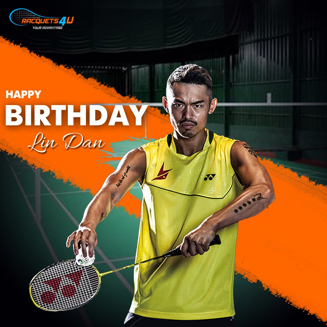 Happy Birthday Lin Dan.   