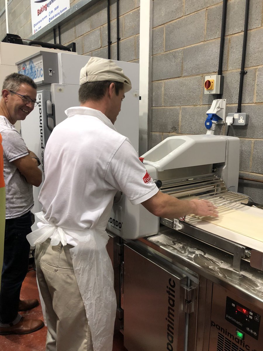 samwhite_bb's tweet photo. @_BakeryBusiness has landed in Peterborough for the @Mr__BEAM baking event with @Rondo_uk and @IsignySteMere The 🥐 are amazing! #beambakingsystems #bakery 🍞 🥖 https://t.co/1ccvpyTSI4