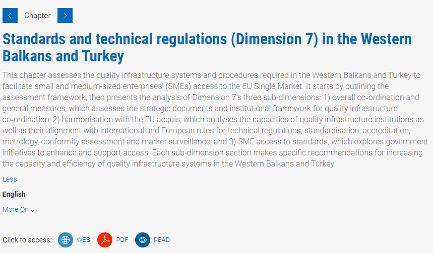 MKseeurope's tweet photo. Today is #WorldStandardsDay, the perfect day to (re-)read the chapter on #Standards and Technical Regulations in our #SME Policy Index for the #WesternBalkans and #Turkey 2019👉https://t.co/Li9yIw1pAI https://t.co/DfeDQy3PuV