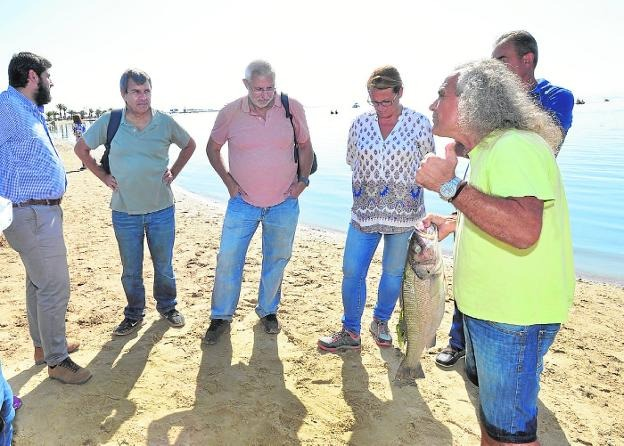 NaturnetMurcia's tweet photo. Icónica imagen de lo que lleva ocurriendo en el Mar Menor desde hace tantos años
Los ecologistas diciendo lo que pasa y los políticos mirando para otro lado. https://t.co/5SLbDBe0jA