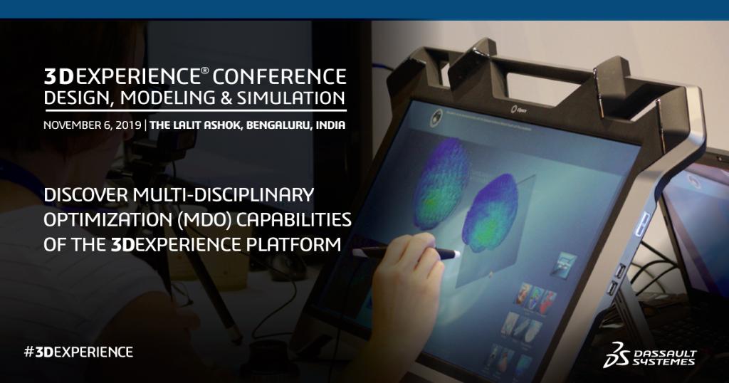 3DSIndia's tweet image. Hear from the experts on how multi-disciplinary optimization of #design can lead to better performance, structural reliability, and manufacturability. Register Now - go.3ds.com/4D2

#3DEXPERIENCE #MODSIM19 
@3DSCATIA  @3DS_SIMULIA @3DEXCITE @3dsBIOVIA