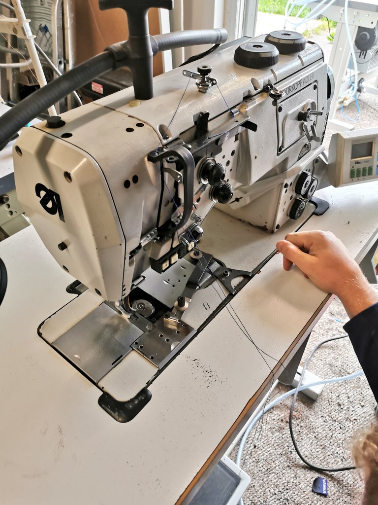 jayssmrs's tweet image. Off out for delivery today 2x N291s giving them the once over 😁
#production #Sewing #Durkopp