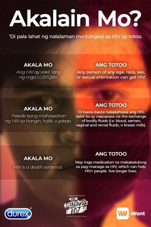 Isa ka ba sa mga nabubuhay pa rin sa mga maling akala tungkol sa HIV? It’s time to break free from those age-old myths! #DurexPh and Mga Batang Poz are here to shed some light on this issue.

#AlwaysComePrepared
