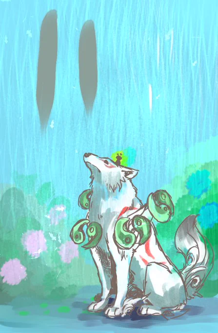 大神ワンドロ(過去絵) 