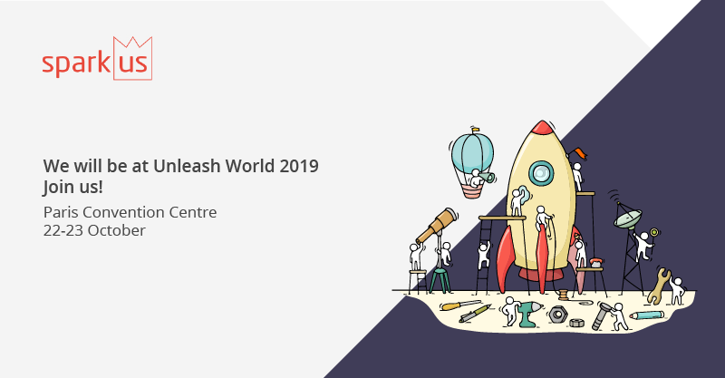 SparkusPlatform's tweet image. Make room on your calender for Unleash World 2019, the world&apos;s #1 show on the #FutureofWork and #HRTech. The event will gather decision-makers, visionaries, influencers, and disruptors—so we will be there! Find us at P09. info:unleashgroup.io/world #SparkUsEvents