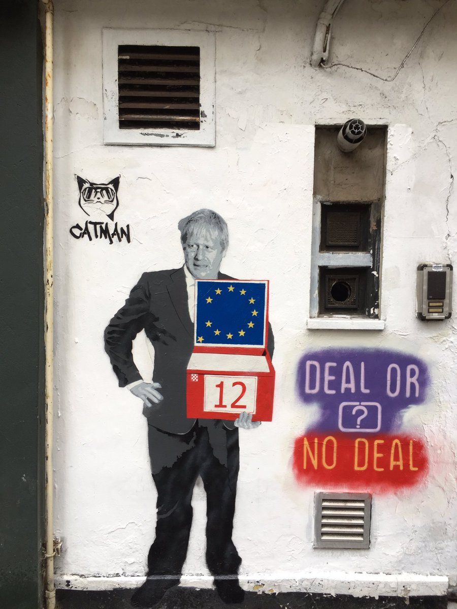 hatton_cat's tweet photo. All of a sudden the ‘hood is now a hotbed of propaganda. Saw this in Hatton Wall, on a wall as it were. Nice  tag. Subject matter sucks though. https://t.co/VZdybnX0gd