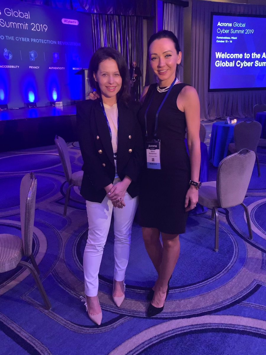 At <a href="/Acronis/">Acronis</a> #acroniscybersummit #CyberFit