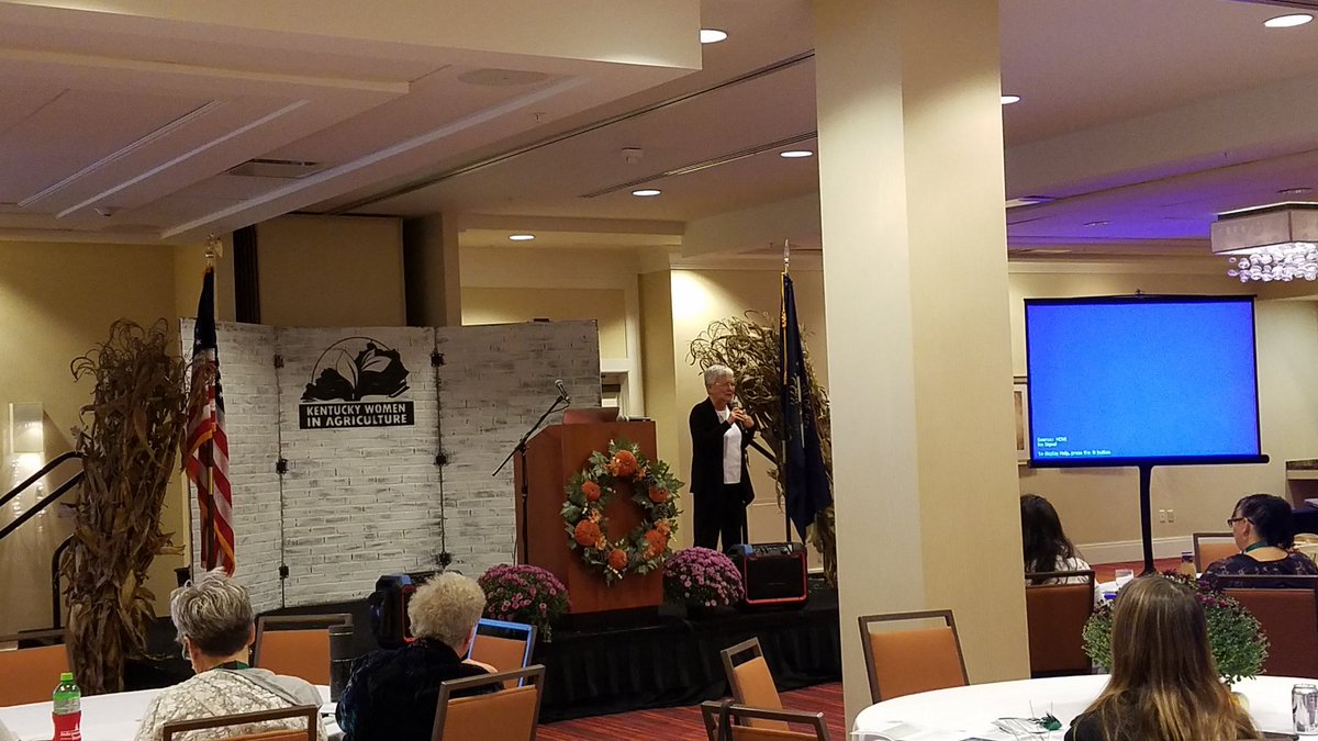 Thrilled to have a partner and advocate in safety as the opening g session #KWIA2019 <a href="/AgSafeOnline/">AgSafe</a> #KYAgNurse