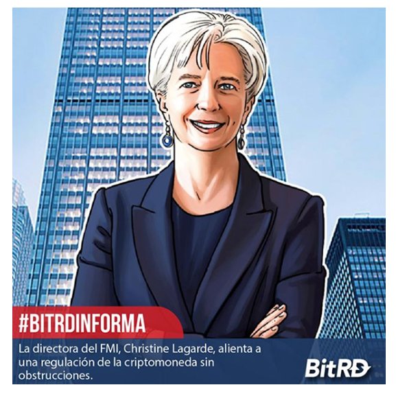 BitrdD's tweet image. NOTICIA IMPORTANTE: La directora del FMI, Christine Lagarde, alienta a una regulación de la criptomoneda sin obstrucciones. Lee más de esto, aquí: es.cointelegraph.com/news/imf-chief… #BitRD