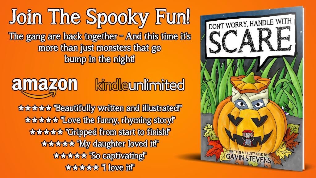 CheekyMouseBook's tweet photo. Fancy a Halloween treat this All Hallows' Eve? "Don't Worry, Handle With Scare" - Available now via Amazon!

View: https://t.co/3UqNVtSrw9

#Halloween
#HalloweenStory
#HalloweenBook
#HalloweenKids
#StoryTelling
#ChildrensBook
#ChildrensBookAuthor
#indieauthor
#AmazonKDP
#KDP https://t.co/0eFk84EASP