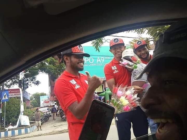 ronnykareni's tweet photo. West Papuan Persipura soccer team advocate for peace to #SaveNduga and #SaveWamena
#WestPapua #Jayapura https://t.co/4elzjvSRnz