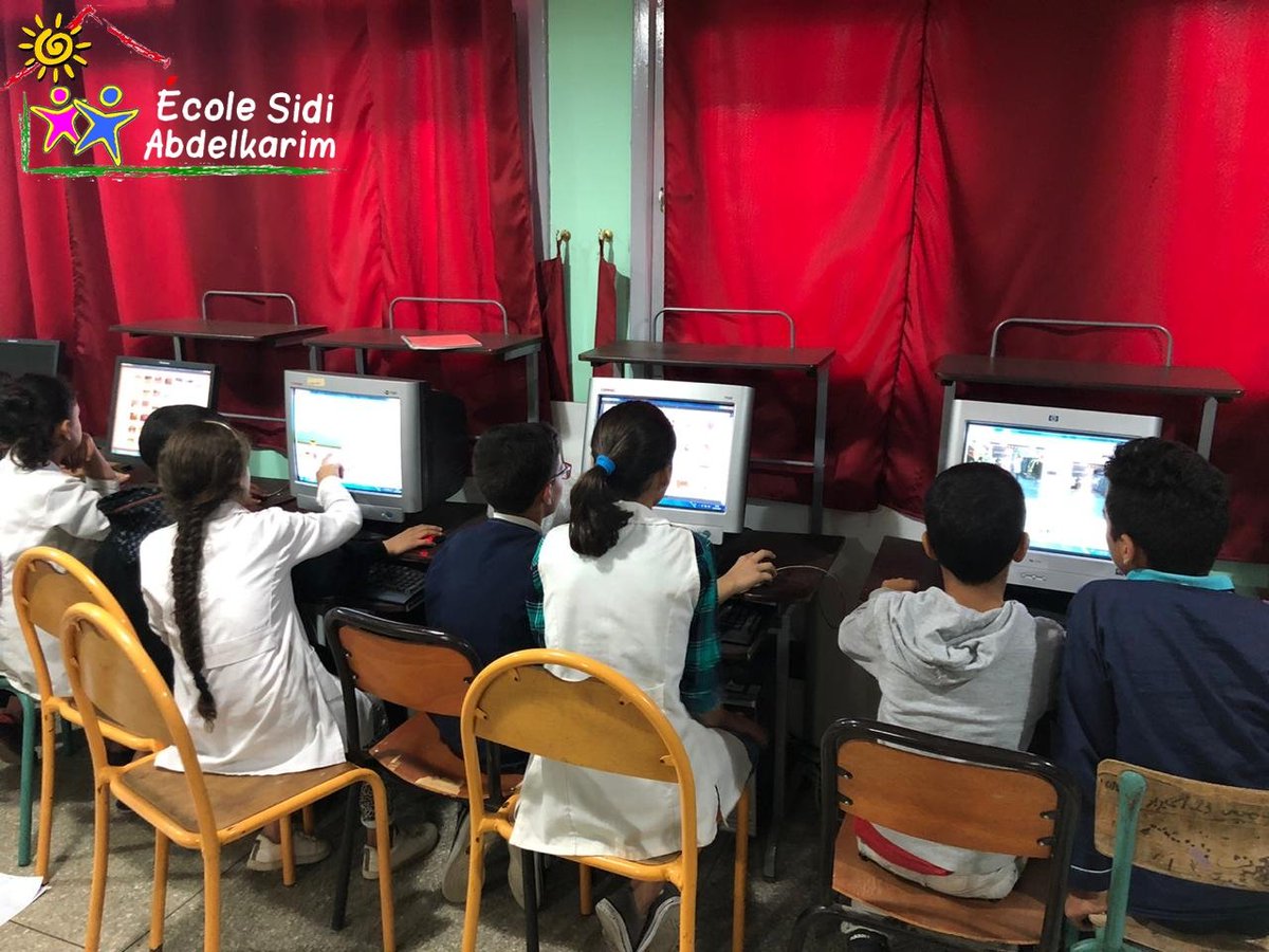 Bayla_Khalid's tweet photo. les ateliers de programmation @scratch @AfricaCodeWeek continuent à école Sidi Abdelkrim DP Settat @Arefcasasettat 

@taalimtice @ilhamlaaziz @MarocEducation 
@sap4good @SAPAfrica https://t.co/yqy5XayoqL