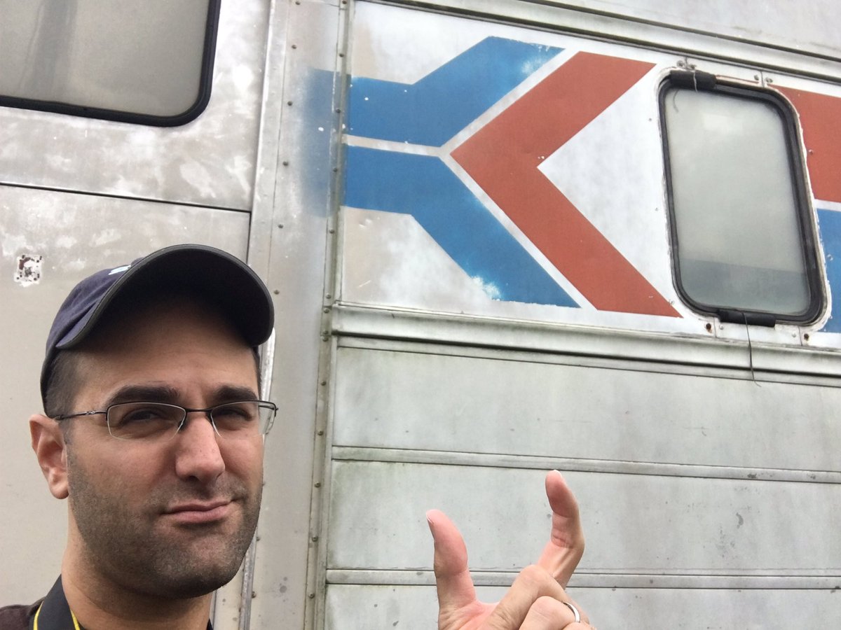 AmtrakMatt's tweet photo. This original old school ittttty bitty logo makes it easy to see why Phase II omits the arrow. Too small! https://t.co/Rm8lJarzKX