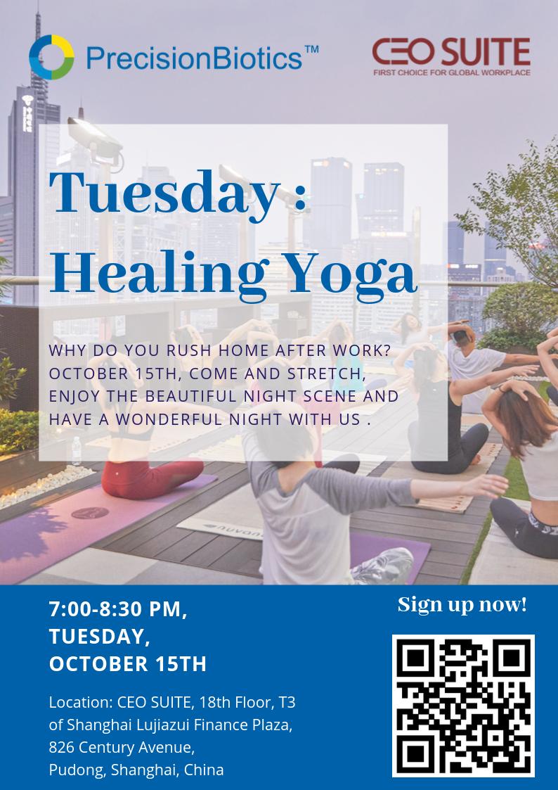 DB_Asia's tweet photo. Join us for an evening of after work healing yoga section at CEO SUITE Lujiazui Finance Plaza.

#Yoga #wellness #worklifebalance

RSVP: https://t.co/TOM9C9C7nq https://t.co/d68lLASgFI