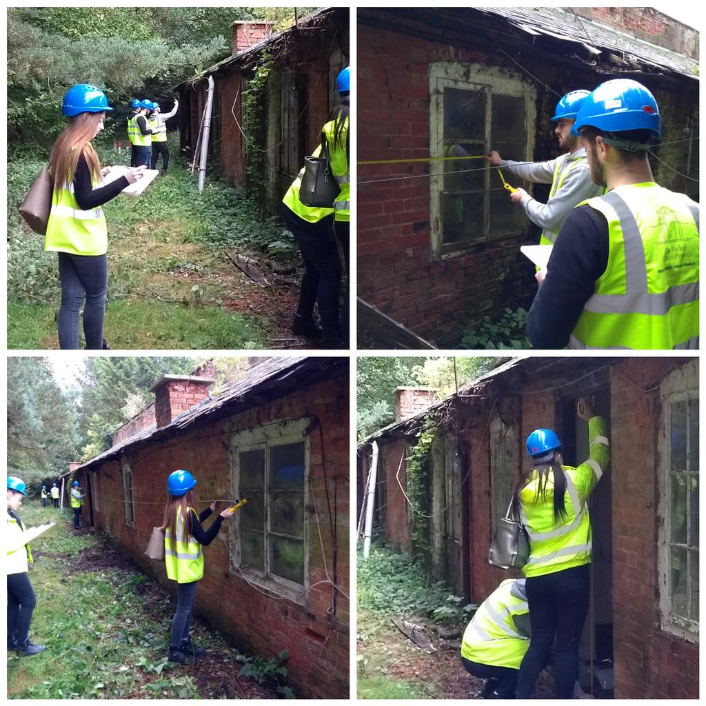 nncconstruction's tweet image. Level 4 Higher Apprenticeship group in Site Supervision/Management today are carrying out Surveying work @ThoresbyPark part of the #WalledGardenProject. @nncconstruction @RNN_Training @RNNGroup #LearningAtItsBest #LoveOurCollege