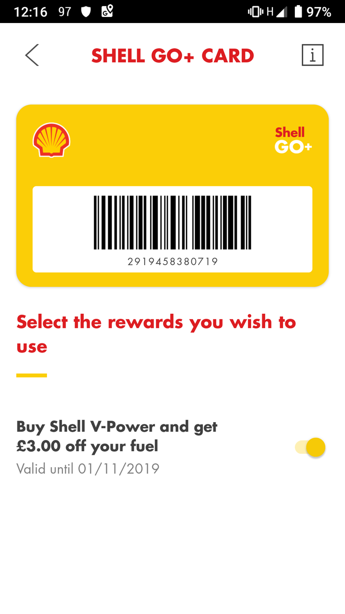 Lukafoto's tweet image. @ShellStationsUK #shellgo+ app and transaction failure. Discount applied at till then upon payment full price charged!