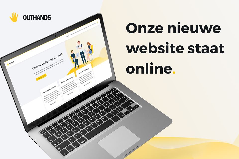 Weer zo'n fijn project om aan mee te werken. De website van <a href="/Outhands/">Outhands</a> in een nieuw jasje! 👏 outhands.nl