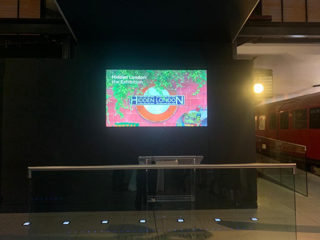 RRConservation's tweet photo. A fully immersive #hiddenlondon  exhibition is now open 
@ltmuseum. Check out the photos from the installation and the opening night last week.
Object mounts varied from steel supports for open display signage and conservation grade paper mounts inside acrylic cases.
#display https://t.co/grut9jCQaw