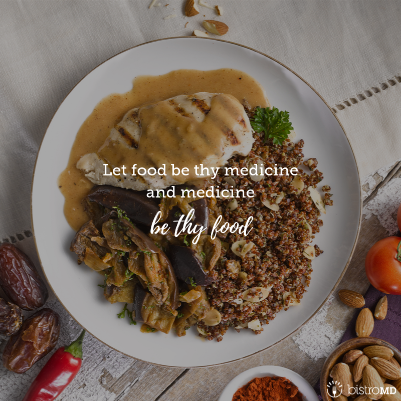 BalanceBistroMD's tweet photo. "Let food be thy medicine and medicine be thy food" -Hippocrates #MotivationMonday https://t.co/2njgB95y4U
