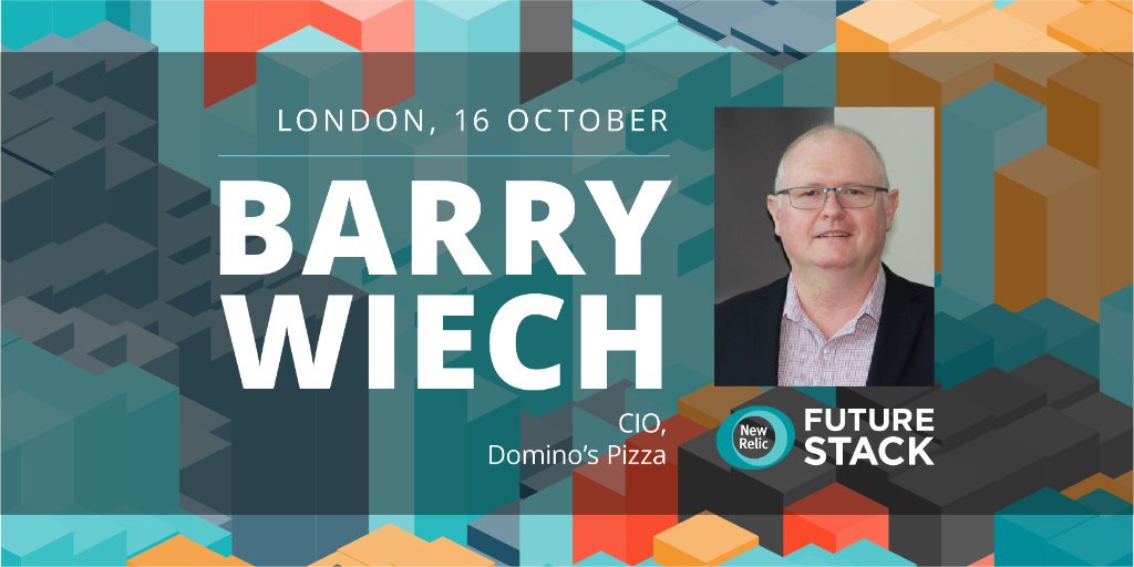 We're excited to have Barry Wiech, CIO at <a href="/dominos/">Domino's Pizza</a> speak at #FutureStack London! There's still time to register: ms.spr.ly/6018TRqPq