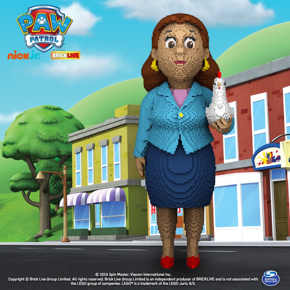 .<a href="/PAWPatrol/">PAW Patrol</a> fans are going to be in their element at #BRICKLIVE this year. We have 21 favourite characters from the #NickJr show built from brightly coloured toy bricks and located in the interactive #PAWPatrol zone. Book today —  bit.ly/bricklivebookn…