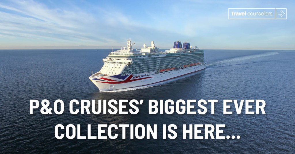 P&amp;O Cruises’ launch will see a programme of incredible cruises available right through to April 2022, so you could soon be soaking up a travel experience that’s filled with exploration, laughter and good times – all out at sea. 
travelcounsellors.co.uk/gb/leisure/exp…