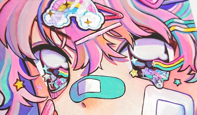 できた❗
キラキラ～～✨ 