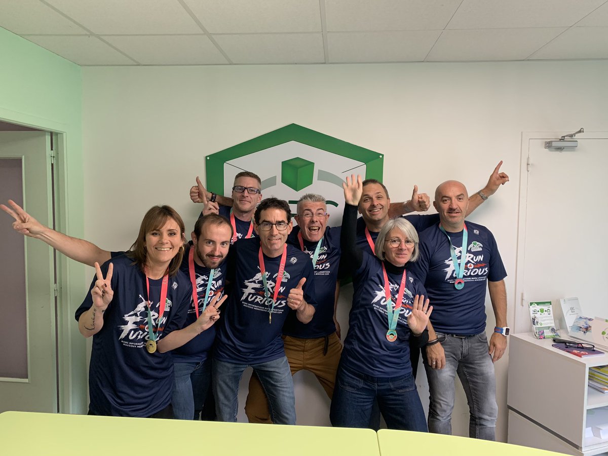 CHEFDEVILLEERIC's tweet photo. Très fier de la Team Abc informatique 
Belle course de toutes et tous 
Et bon moment de partage 
Rendez vous pour le prochain défi 👍✌️ https://t.co/vou7R6GuSk