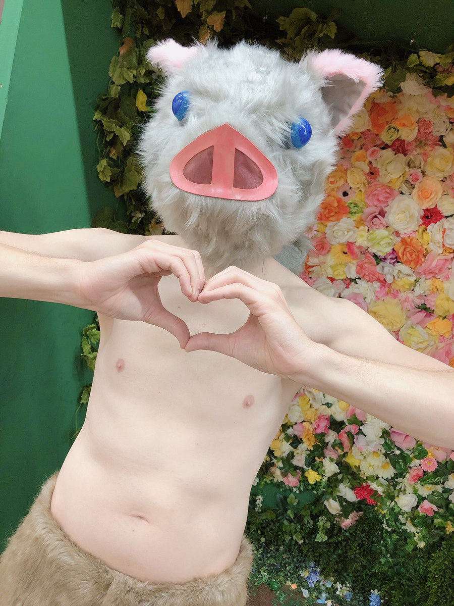 _Shockro's tweet image. 鬼滅の刃の伊之助のコスをやってきました！やばい楽しかった
セルフィでごめんね、本番はあとに…
#鬼滅の刃 #伊之助