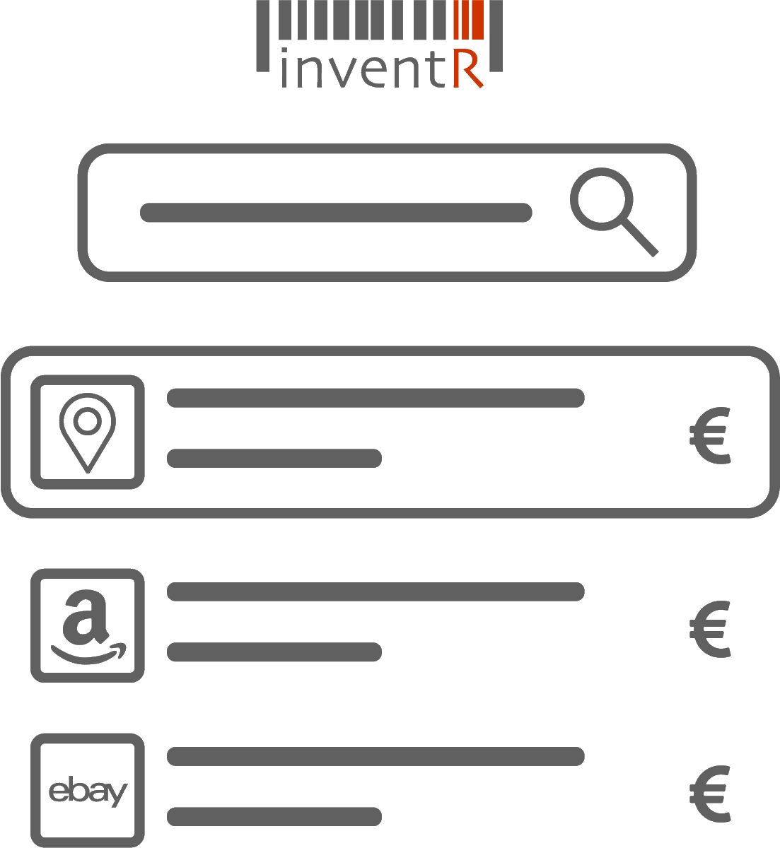 imaginez un monde avec un moteur de recherche de produit universel qui reference les magasins locaux autour de vous, tous les sites d'e-commerce et de seconde main!

c'est desmormais possible avec inventR ! 
jetez un coup d'oeuil sur inventr.eu
#commercant #produits