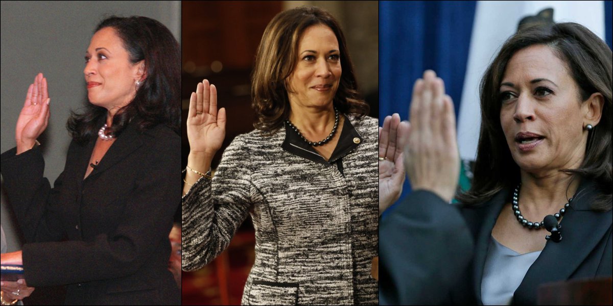 Thread:  #KamalaHarris has decades of experience as a public servant and elected official ( #Kamala got an early start). There's far more to her record than you've heard so dive into her trailblazing tenures as SF DA,CA Attorney General,& US Senator  #KamalasRecord  #KamalaHarris2020