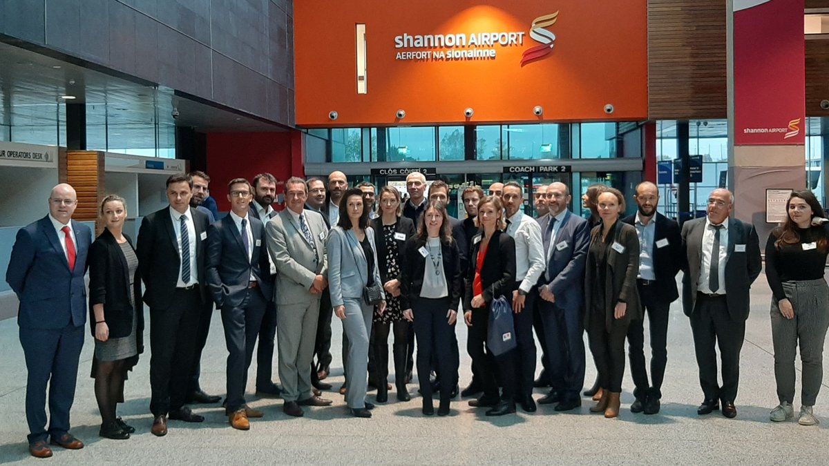 Great to see our business @IASC_Shannon collaborating with Aerospace Valley Toulouse & @businessfrance at the #FrenchConnection event in @ShannonAirport  today. #aviationevents #shannongroup