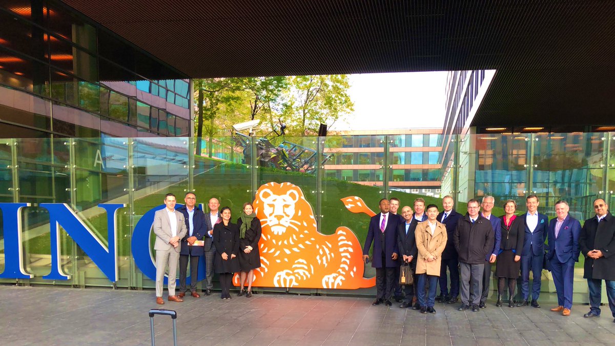 #TheMontrealGroup members and guests attending private visit of ING HO in Netherlands including open discussions around their Agile and Digital agendas.