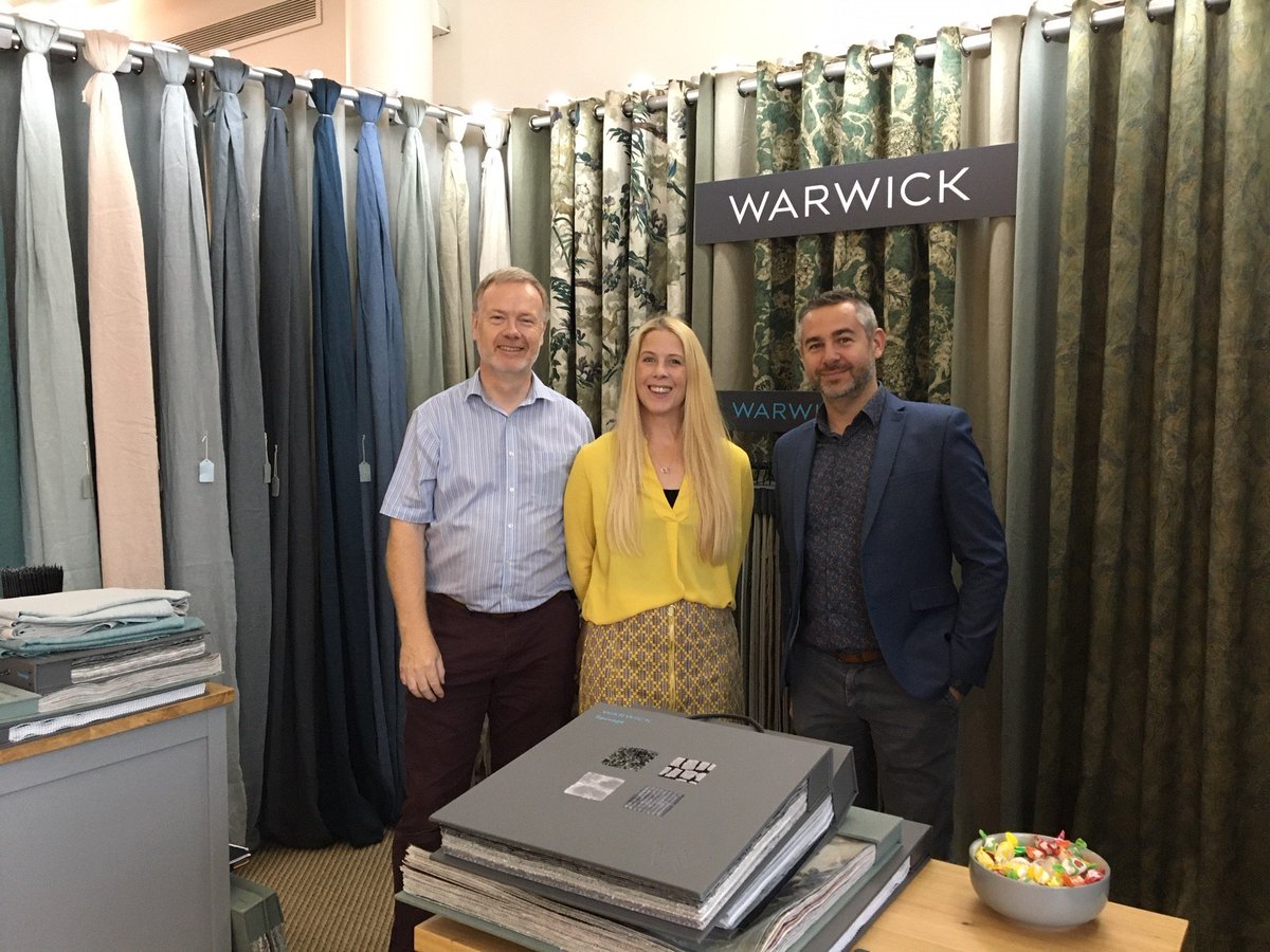 We're <a href="/curtainabmff/">cabmff</a> October Interiors at Cheltenham Racecourse today until 5pm all ready to show you our latest collections. Come on down!