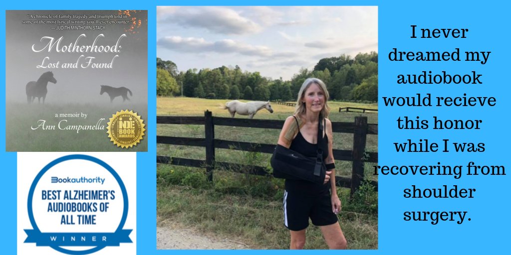 authorAnnC's tweet photo. Thank you @bookauthority! So humbled by this honor. #Alzheimers #audible https://t.co/s9ccgMXtHO https://t.co/BU3ovZMROq