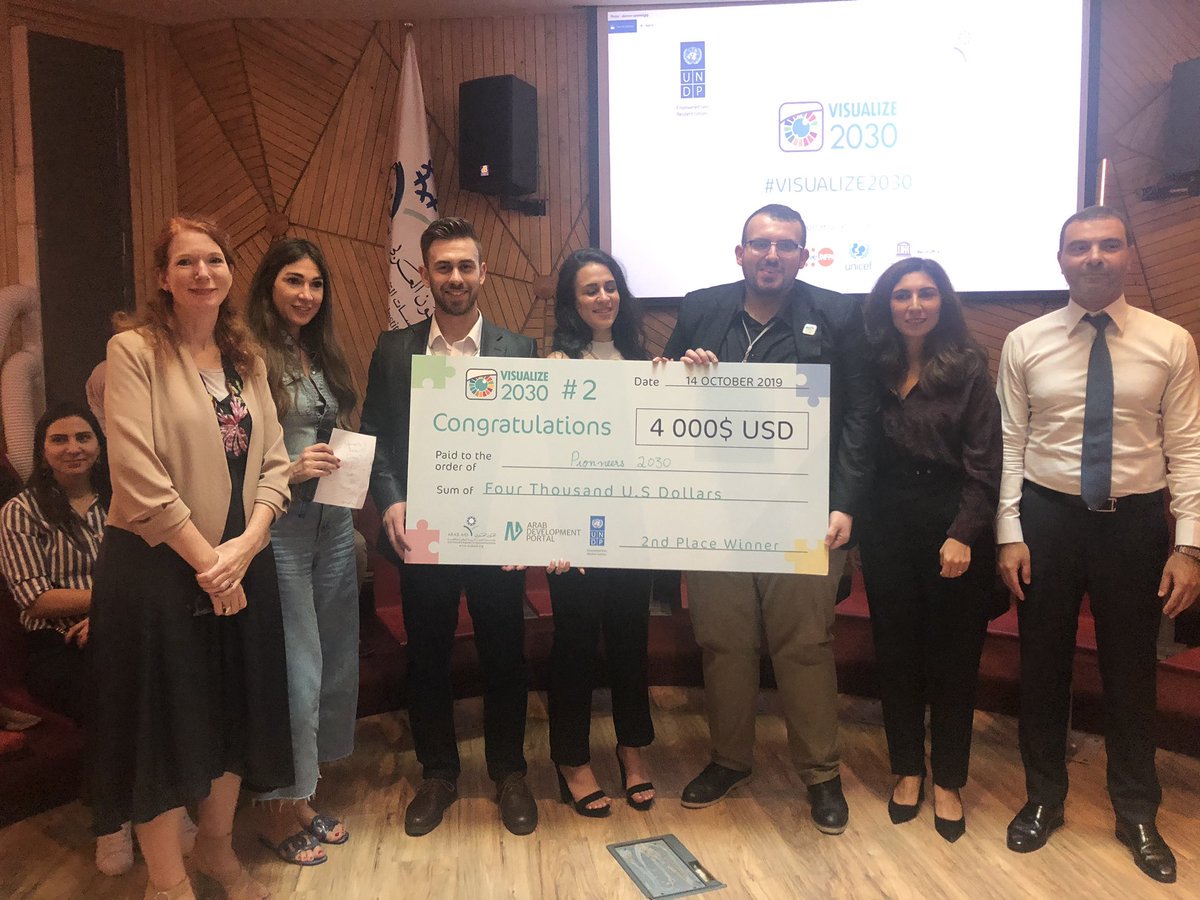 JacopoOttaviani's tweet image. Congrats to all the #Visualize2030 winners: Yemen 🥇 Syria 🥈 and Sudan 🥉! Great projects and lots of creativity from all teams who combined data, films and infographics on #SDGs