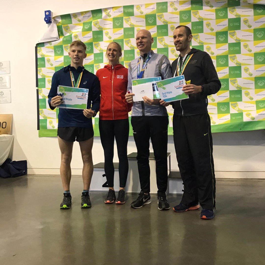 newburycollege's tweet photo. A big shout out to Ben Broyd, Learner Services Manager, who took 3rd place at the #StepUpForGood 10K at the weekend, as part of the Newbury College Team. Discover more about College Life at our Open Evening, tomorrow 16:00 - 20:00. Sign-up at https://t.co/3JxOUeyaYz https://t.co/MWMRRWH1pv