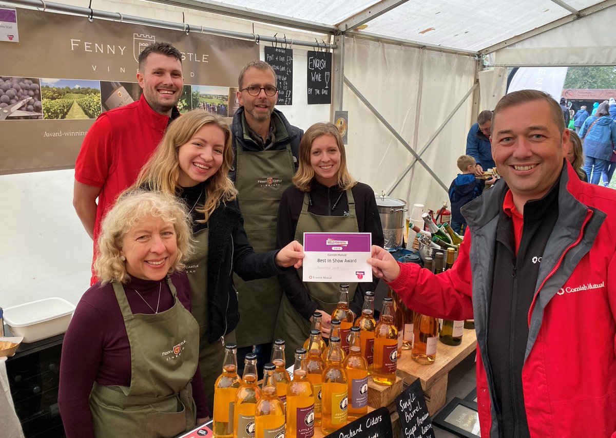 We were delighted to sponsor the annual <a href="/WellsFoodFest/">Wells Food Festival</a> in #Somerset and catch-up with our valued Members - it was fantastic to see the range of delicious locally produced food &amp; drink.
Congratulations to @fourwindswine for winning Overall Best In Show! #WFF2019 #WellsFoodFestival