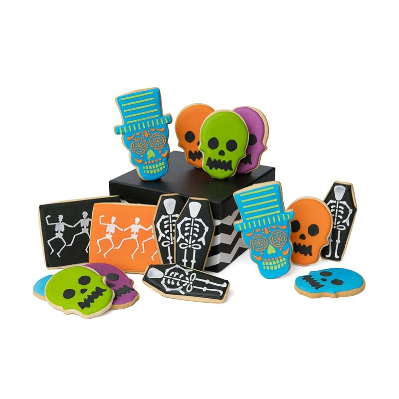 Halloween is creeping around the corner, and our Spooky Skeletons are prepared to party!
#halloween #decoratedcookies