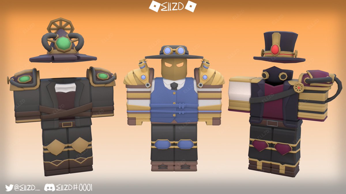 Emily On Twitter Armors For The New Steampunk Sewers Update In Dungeonquest I M Not Entirely Sure Which Ones Were Used But I Hope You Guys Enjoy Them Roblox Robloxdev - steampunk roblox