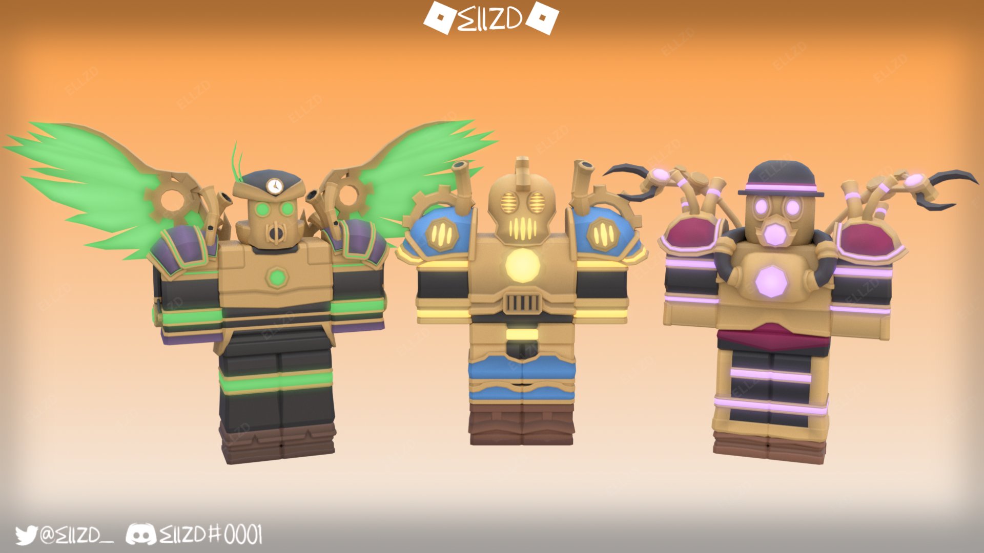Emily On Twitter Armors For The New Steampunk Sewers Update In Dungeonquest I M Not Entirely Sure Which Ones Were Used But I Hope You Guys Enjoy Them Roblox Robloxdev - roblox dungeon quest armor locations